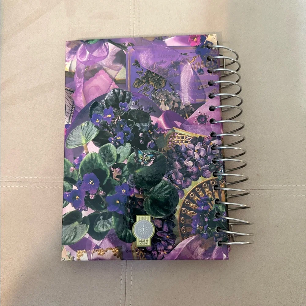 Purple Wire-bound Journal